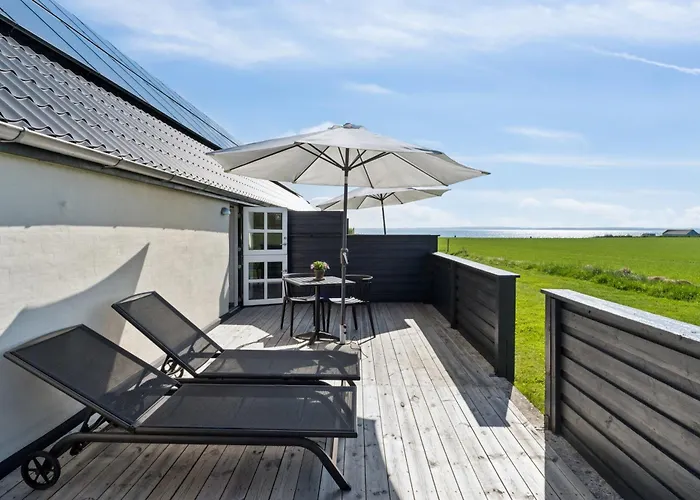 住宿加早餐酒店 Feriehuset Hygge Ved Fjorden Thyholm